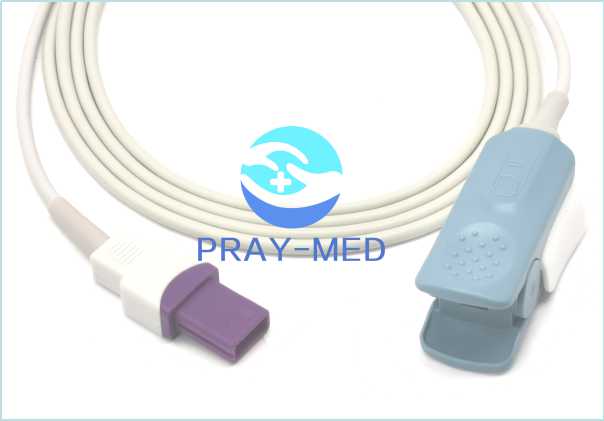 Lohmeier reusable adult finger clip spo2 sensor 6051-0000-035