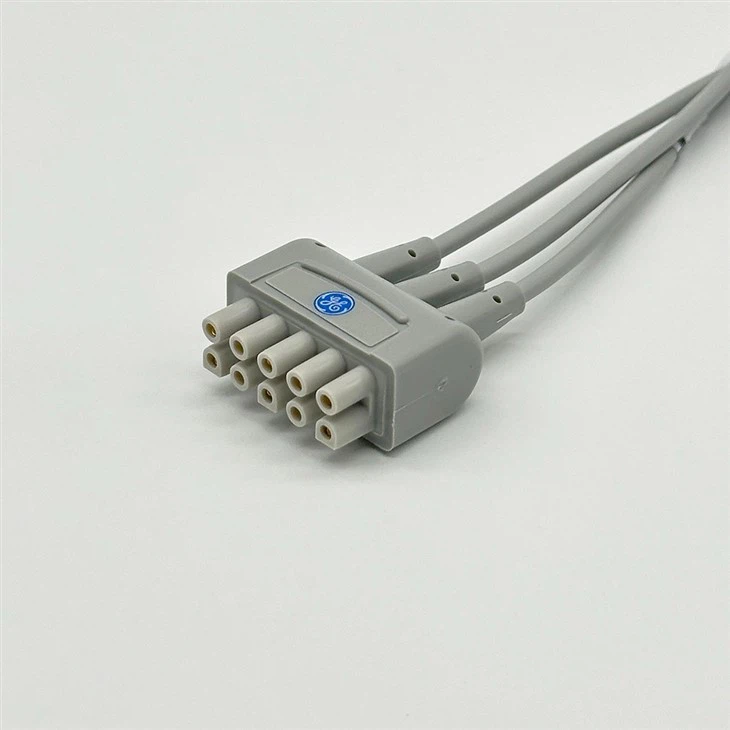 Original GE ECG Leadwire 3-lead Grabber 2106390-001