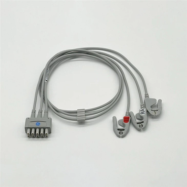 Original GE ECG Leadwire 3-lead Grabber 2106390-001