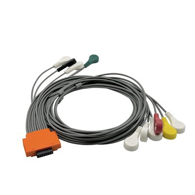 Cardioline ECG Holter καλώδια μολύβδου για το Walk400H Clickholter 10 Lead