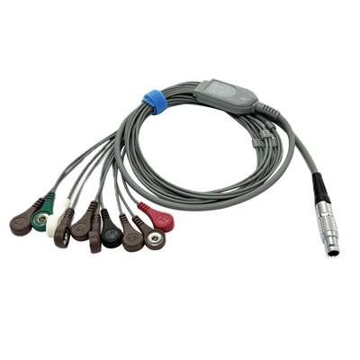 Συμβατό καλώδιο ΗΚΓ Holter Recorder Landcom 10lead