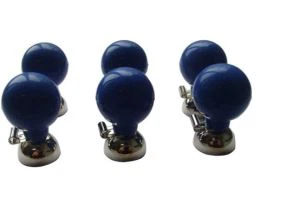 Ηλεκτρόδια από ελαστικό σφαιρίδιο ενηλίκων, ηλεκτρόδια ΗΚΓ, DIN 3.0 με νικέλιο