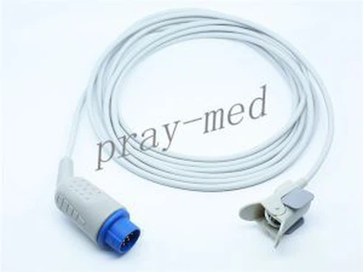 Biolight 12pin επαναχρησιμοποιήσιμος αισθητήρας Spo2 με 3m