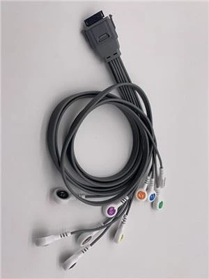 Το Biomedical ECG Holter κουμπώνει 10 μόλυβδο