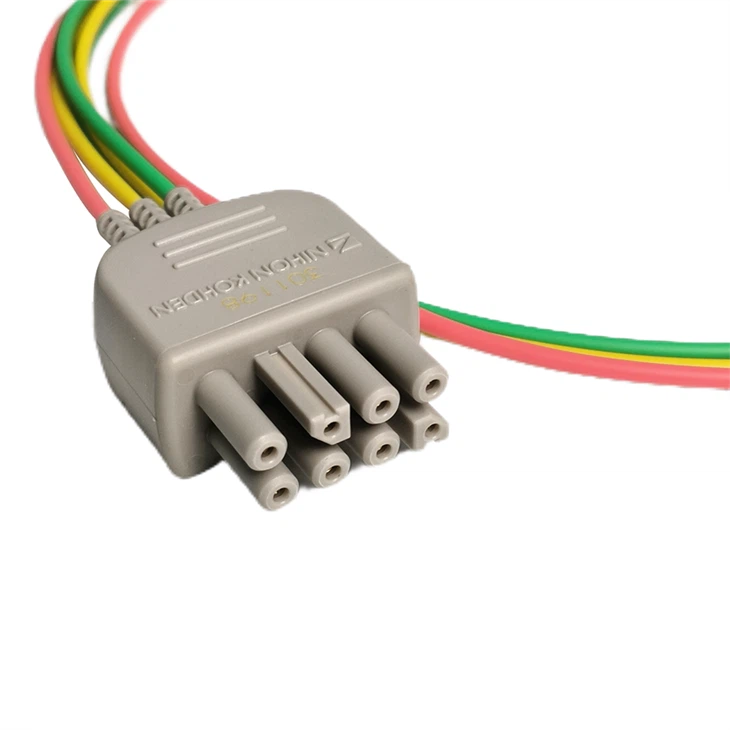 Original Nihon Kohden 3-Lead ECG Leadwire BR-903P (K911)